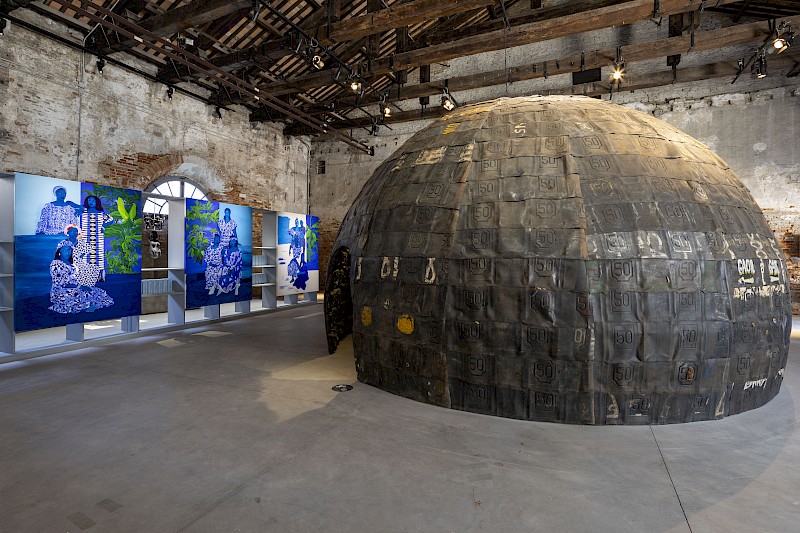 Image – Exhibition view, “Everything Precious Is Fragile”, Venice Biennale 2924 © Jacopo La Forgia