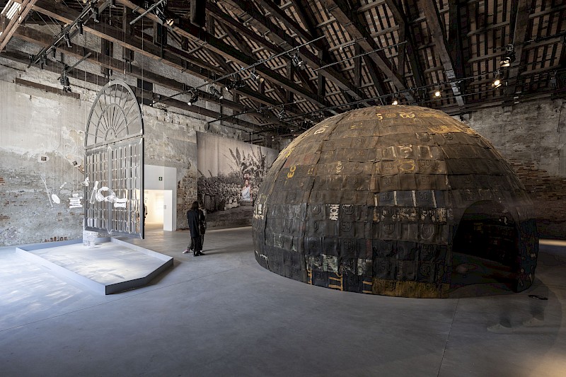 Image – Exhibition view, “Everything Precious Is Fragile”, Venice Biennale 2924 © Jacopo La Forgia