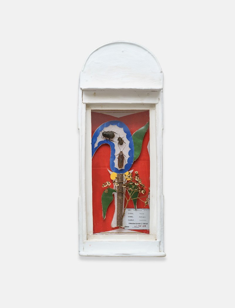 Image – Camille Tooubi, Untitled, 2024, Mixed media, 50 x 19,5 x 11,5 cm