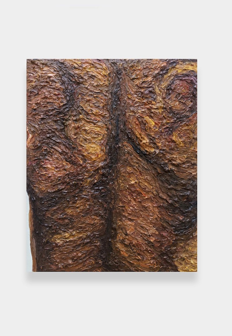 Image – Nobel Koty, Fragment, 2025, Acrylic on canvas, 50 x 40 cm