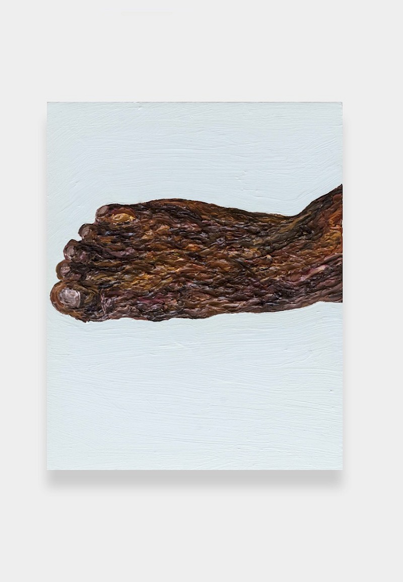 Image – Nobel Koty, Fragment, 2025, Acrylic on canvas, 50 x 40 cm